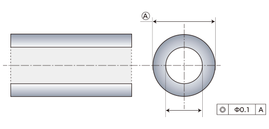 図面上の幾何公差を使用する時の注意点後の画像