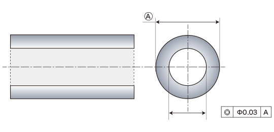 図面上の幾何公差を使用する時の注意点の画像